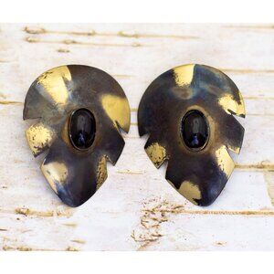 Vintage Abstract Teardrop-shaped Unique Clip On Earrings - BU1